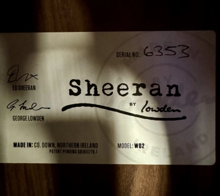 Sheeran by Lowden W02 3
